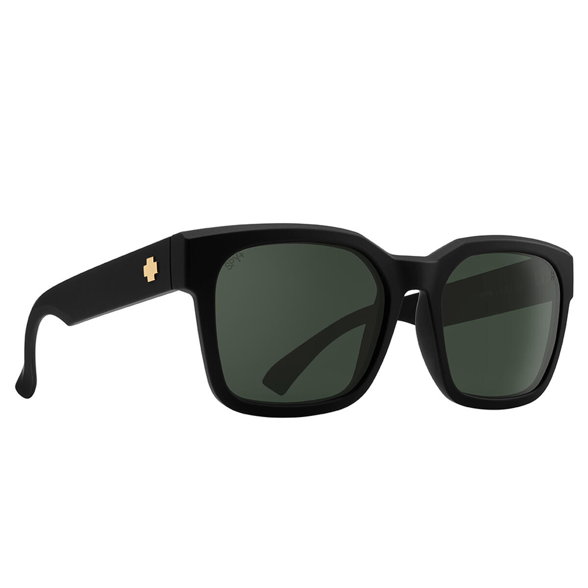 Spy - Dessa Soft Matte Black - Happy Gray Green - Lunettes De Soleil - Noir - Taille Unique - Decathlon