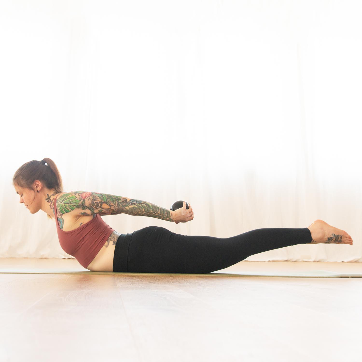 Pilatesballen 2 x 0,5 kg 4/6