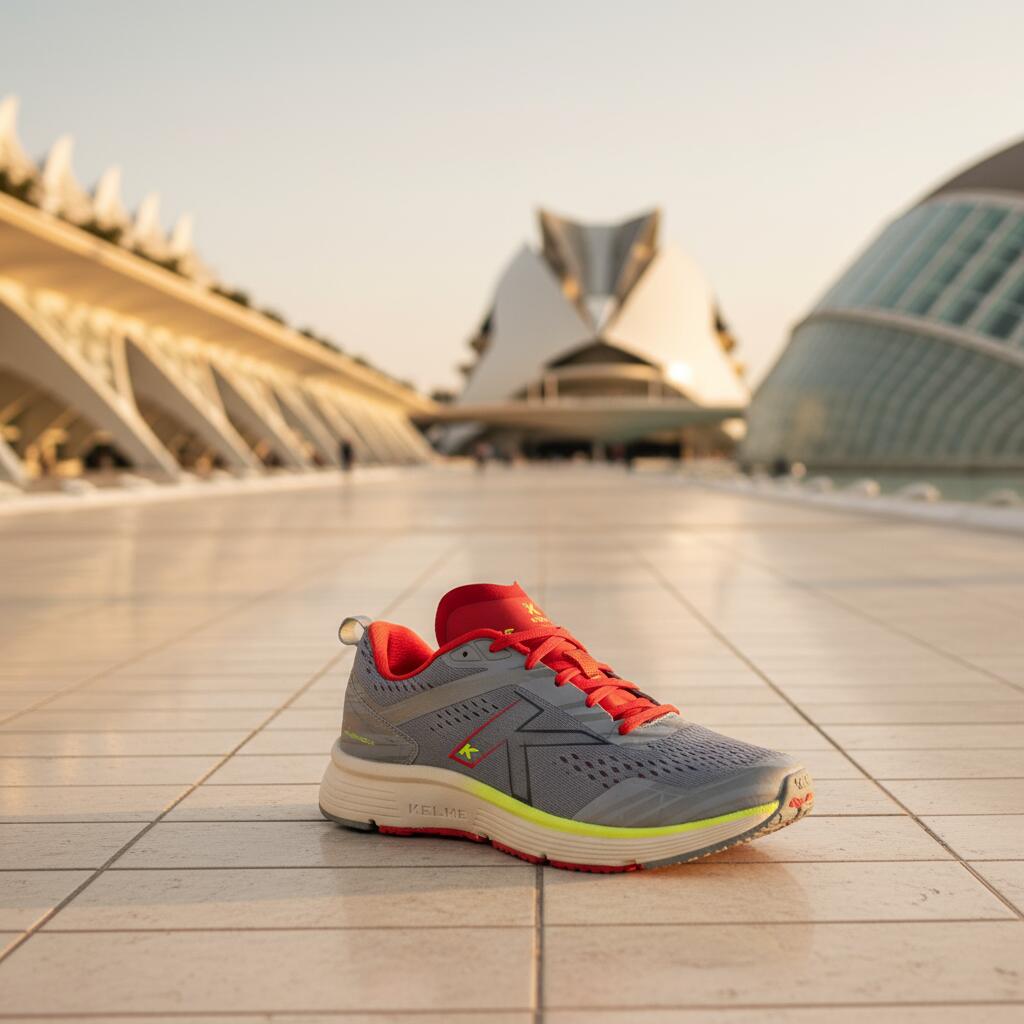 Kelme Zapatillas Running Valencia Gris Unisex 3/7