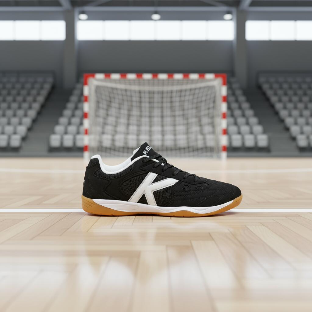 Zapatillas De Fútbol Sala Unisex Kelme Indoor Copa En Color Negro 3/7