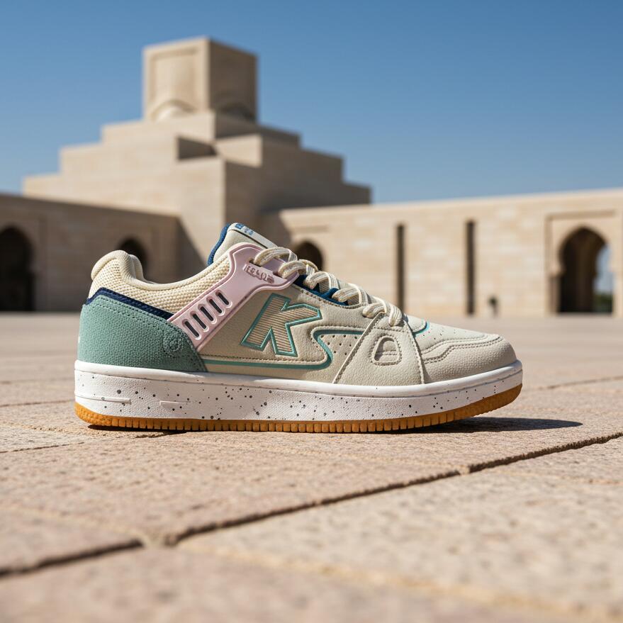 Kelme Zapatillas Casual Doha Beige Mujer 3/7