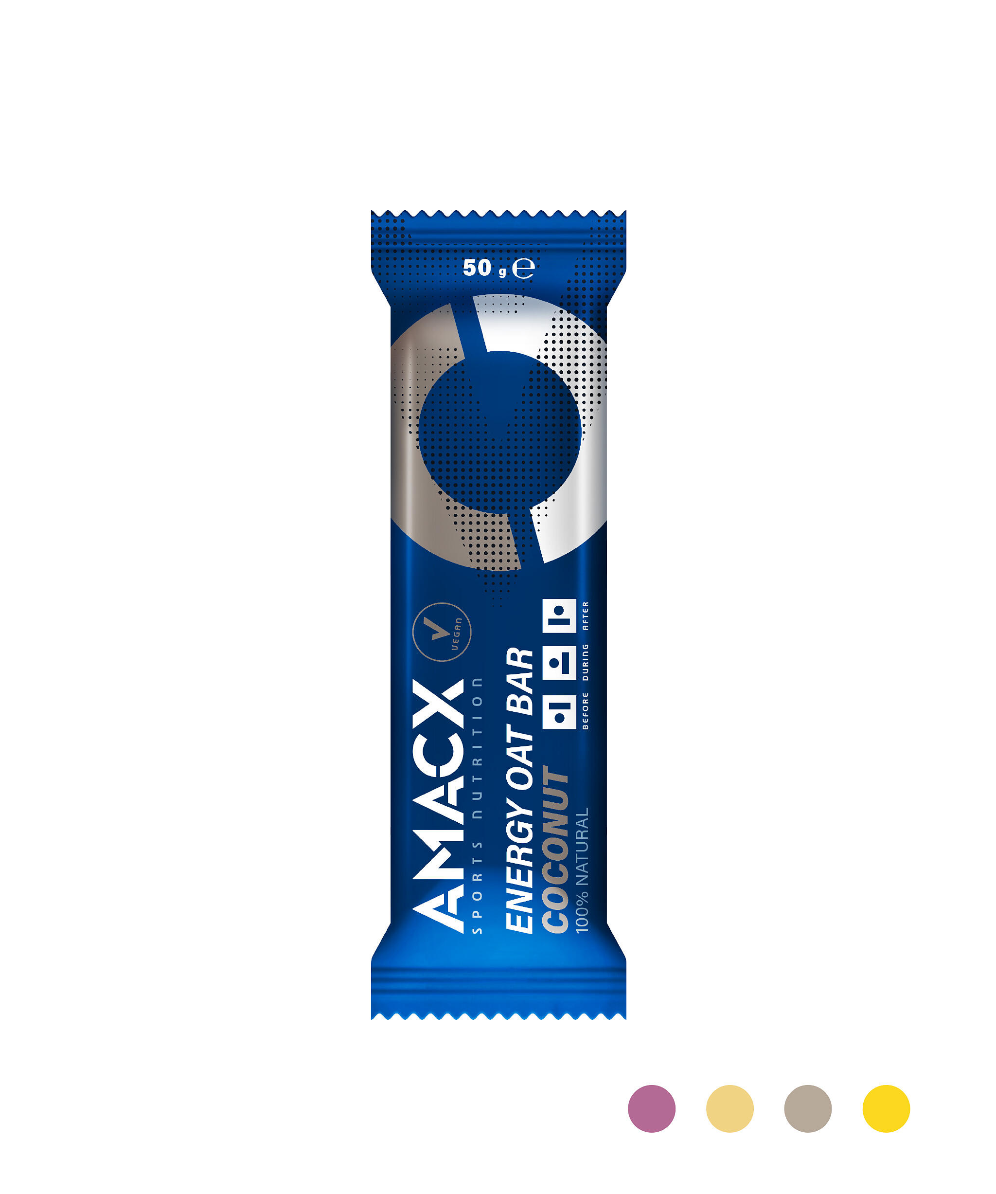 AMACX Energy Oat Bar Noce di cocco | 12 pack