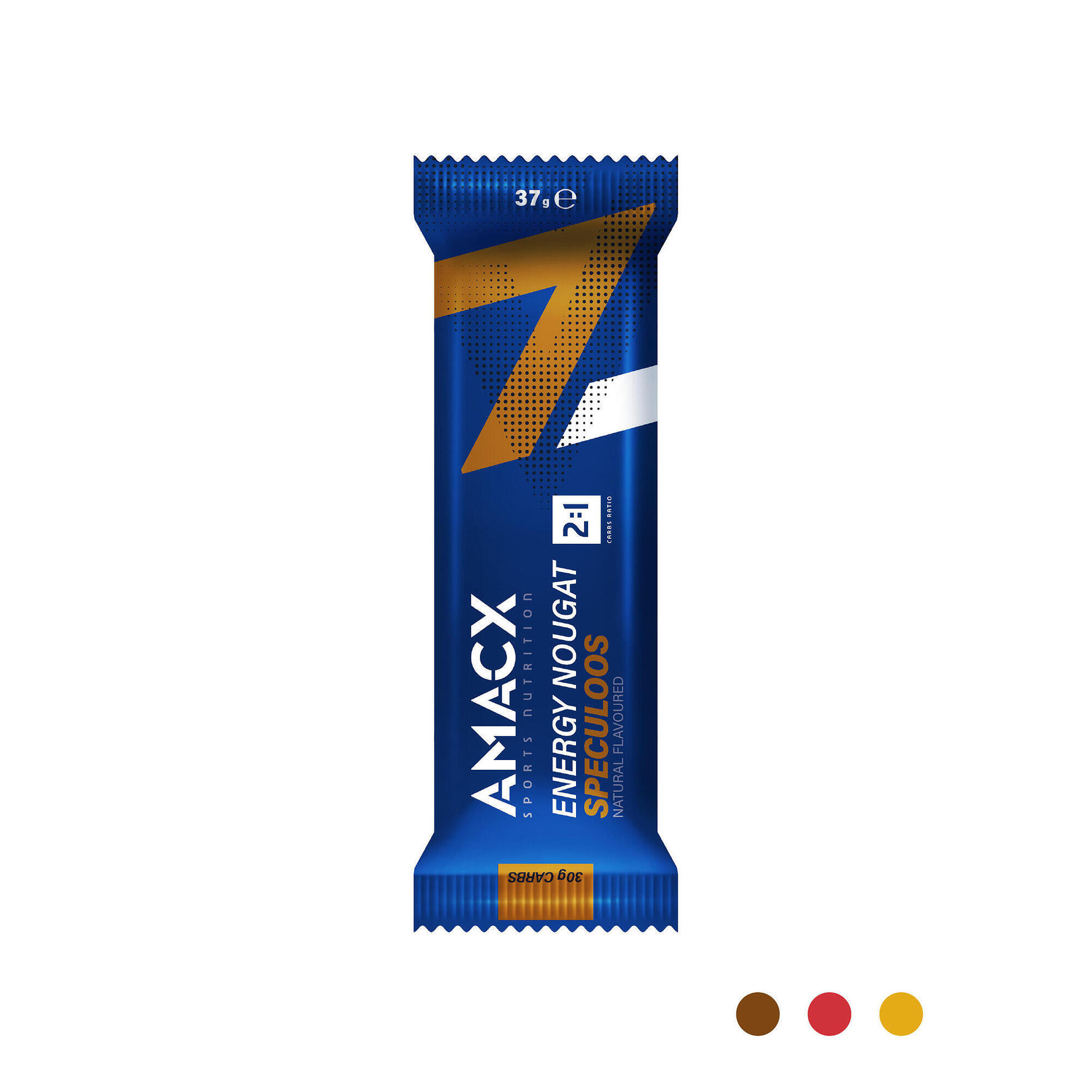 Amacx - Energy Nougat Speculoos | 12 Pack - Barre Énergétique - Decathlon