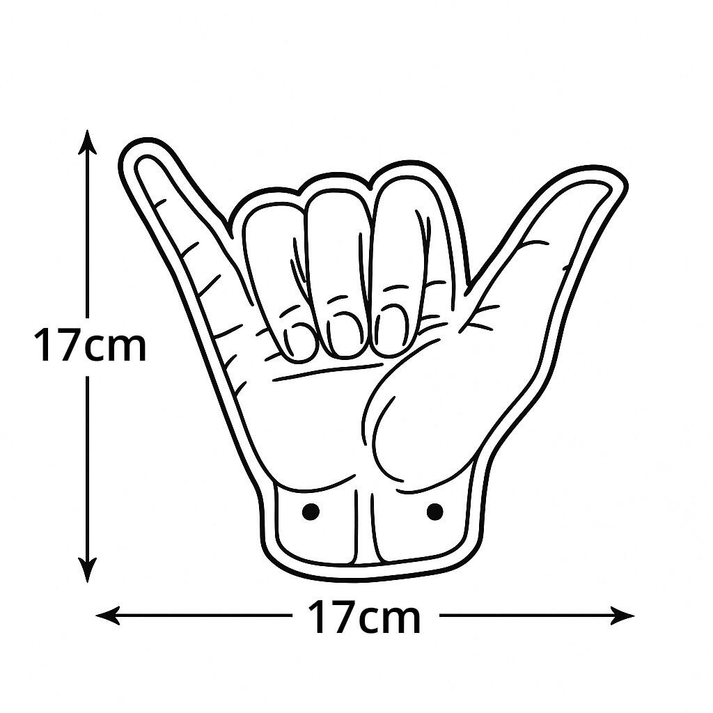 Wieszak John Paddle SHAKA 2 na wakeboard, kiteboard lub balance board 2/7
