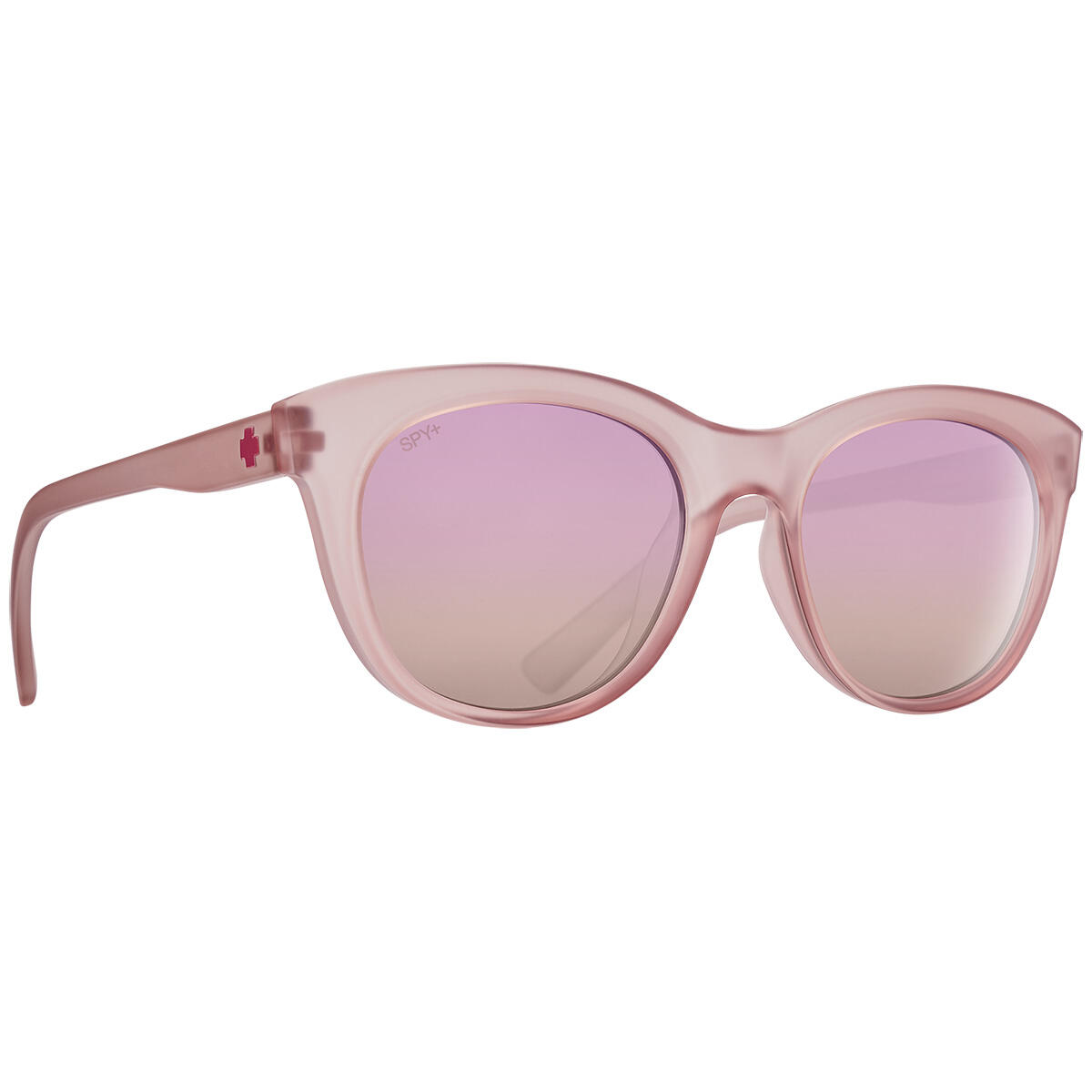 Spy - Boundless Matte Translucent Rose - Bronze Rose Quartz Mirror - Lunettes De Soleil - Rouge - Taille Unique - Decathlon
