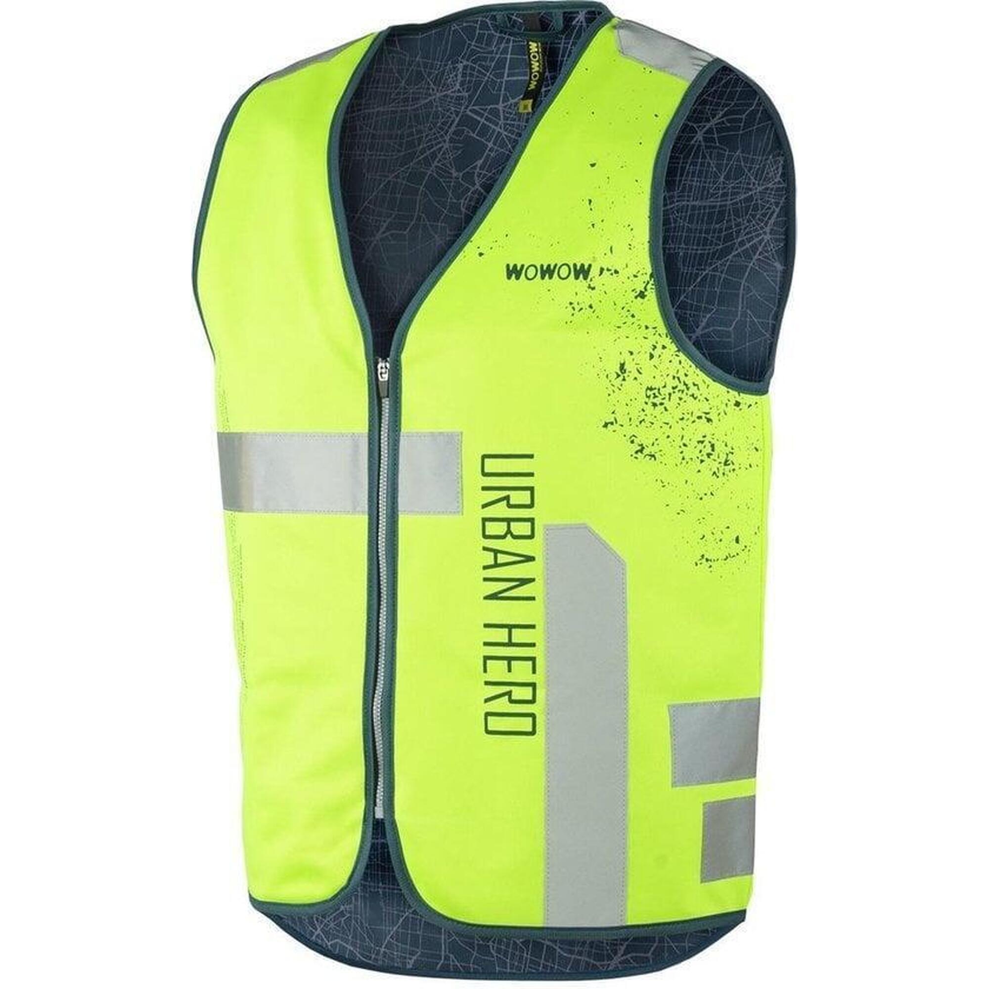 Wowow - Urban Hero Vert Xl - Gilet Signalisation - Vert - 48 Xl - Decathlon