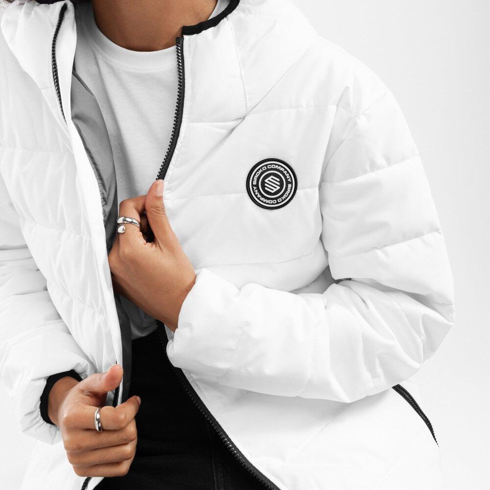 Chaqueta acolchada resistente al agua mujer lifestyle Natur-W Blanco 5/7