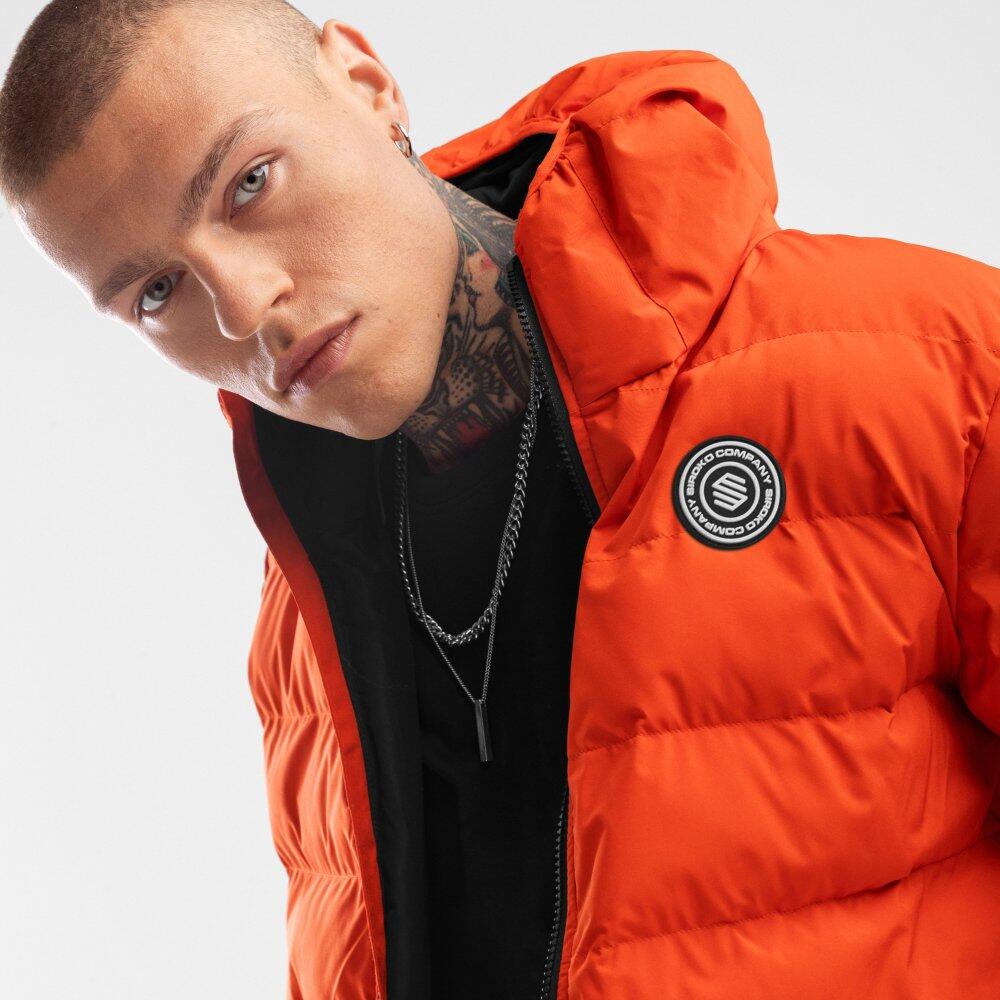Doudoune imperméable homme Lifestyle Fire Orange Vif 4/7