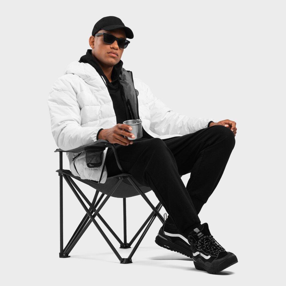 Doudoune imperméable homme Lifestyle Natur Blanc 4/7