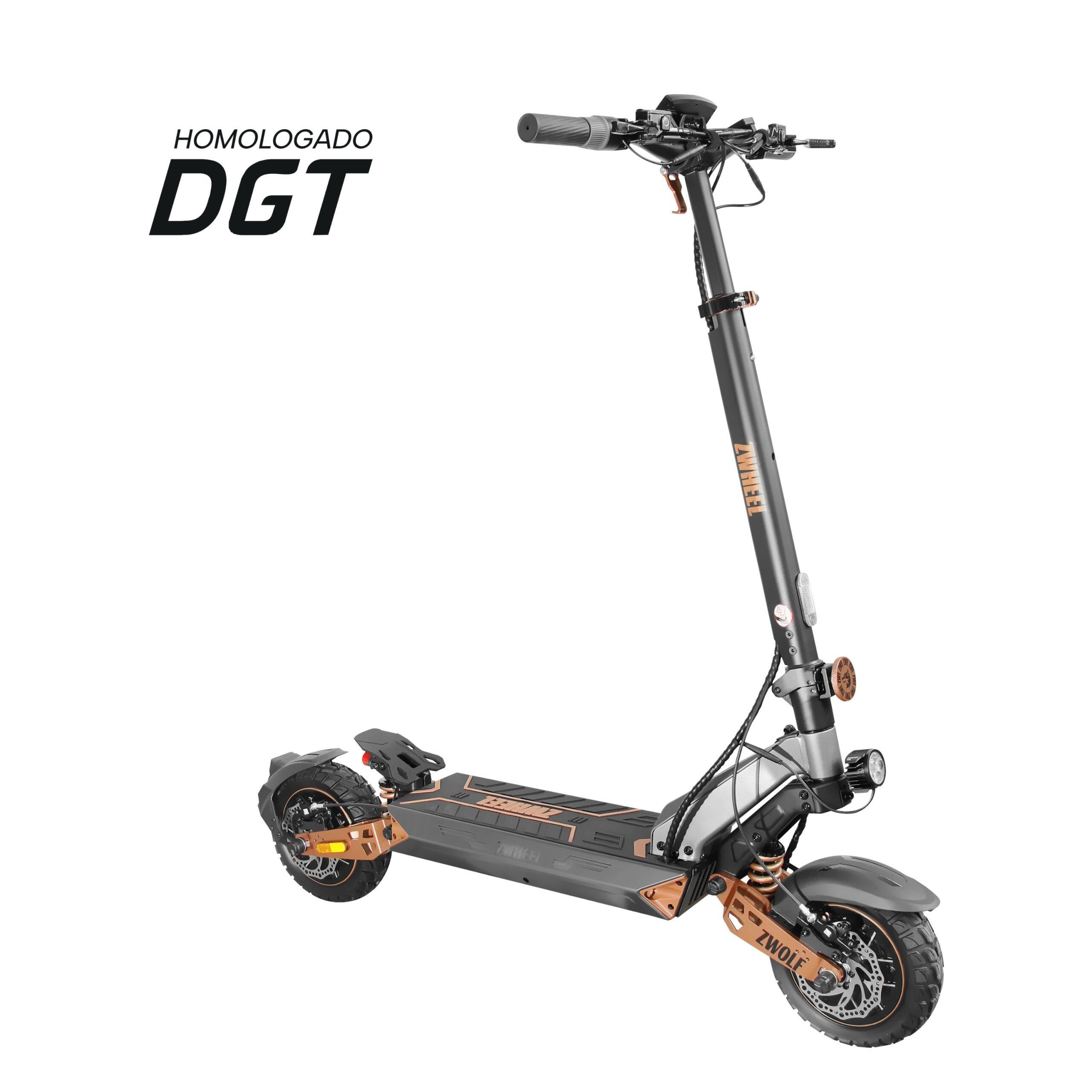 Zwheel - Trottinette Électrique Zwheel Zwolf Duo, 2000w, 20000mah, 70km, Gris-bronze - Trottinette Électrique - Gris|marron|vert - Taille Unique - Decathlon