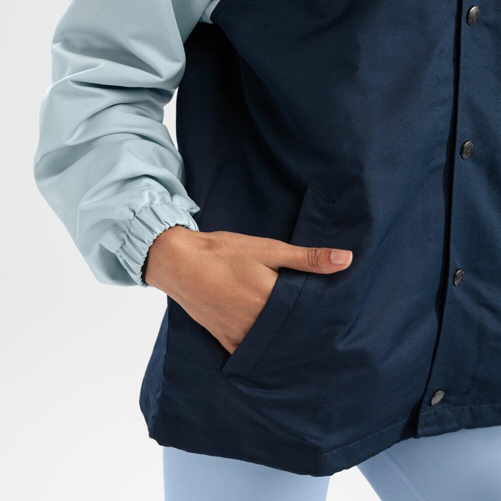 Dames Lifestyle coach jas Cloud 9-W Marineblauw 4/7