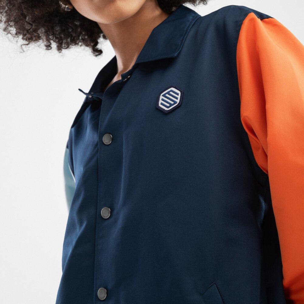 Dames Lifestyle coach jas Cloud 9-W Marineblauw 5/7
