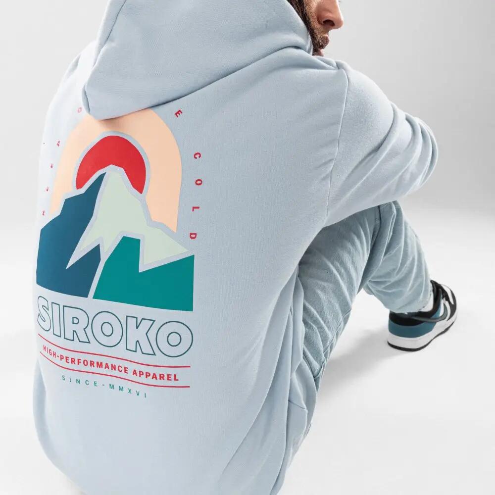 Sweat à capuche homme Lifestyle Rise Bleu 5/7
