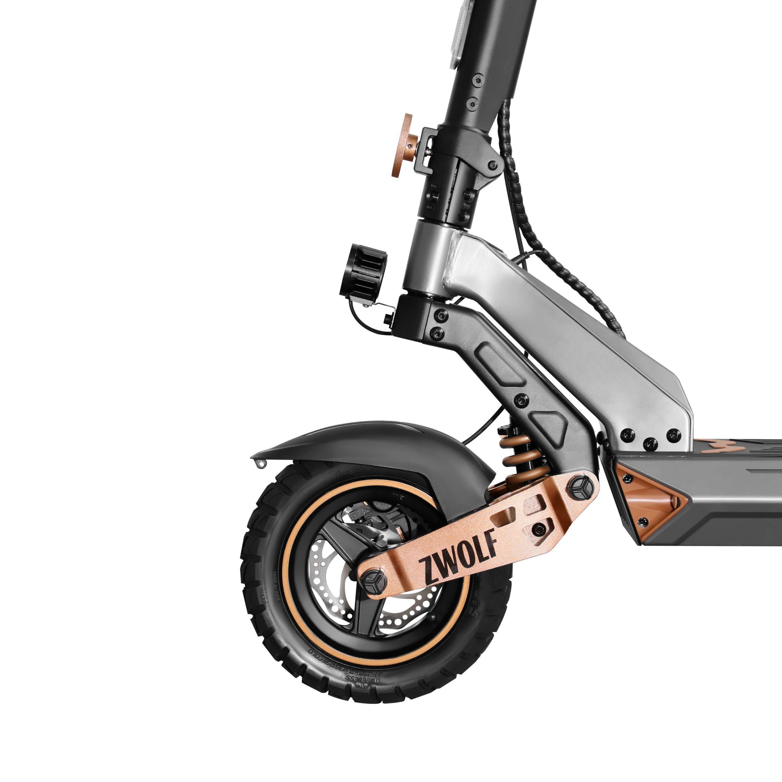 Patinete eléctrico ZWheel ZWolf Plus 2000W 20Ah 70km certificado por la DGT 3/7