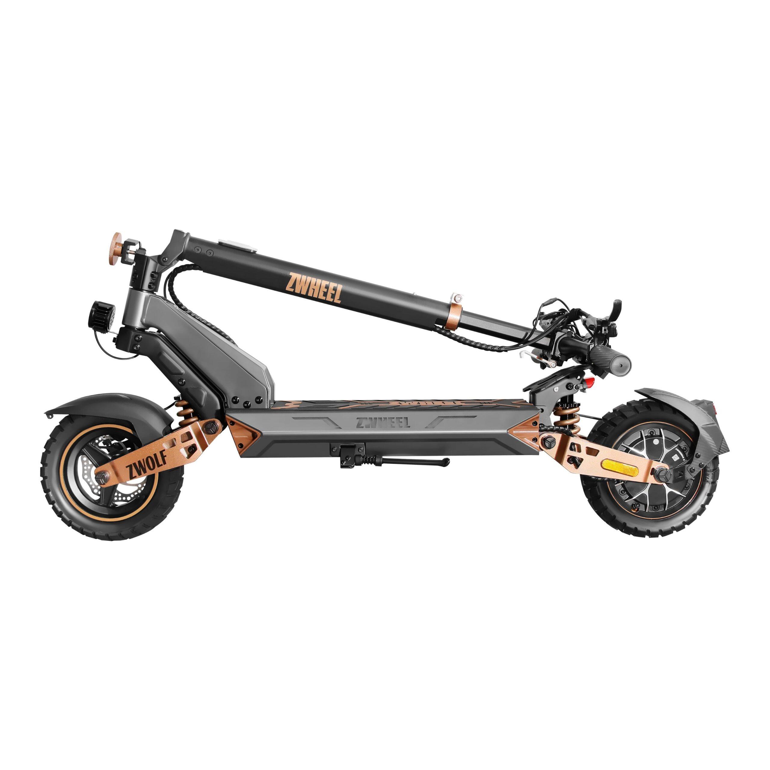 Patinete eléctrico ZWheel ZWolf Plus 2000W 20Ah 70km certificado por la DGT 2/7