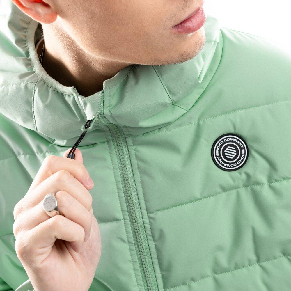 Heren Lifestyle waterbestendig puffer jack Cruise Groen 5/7