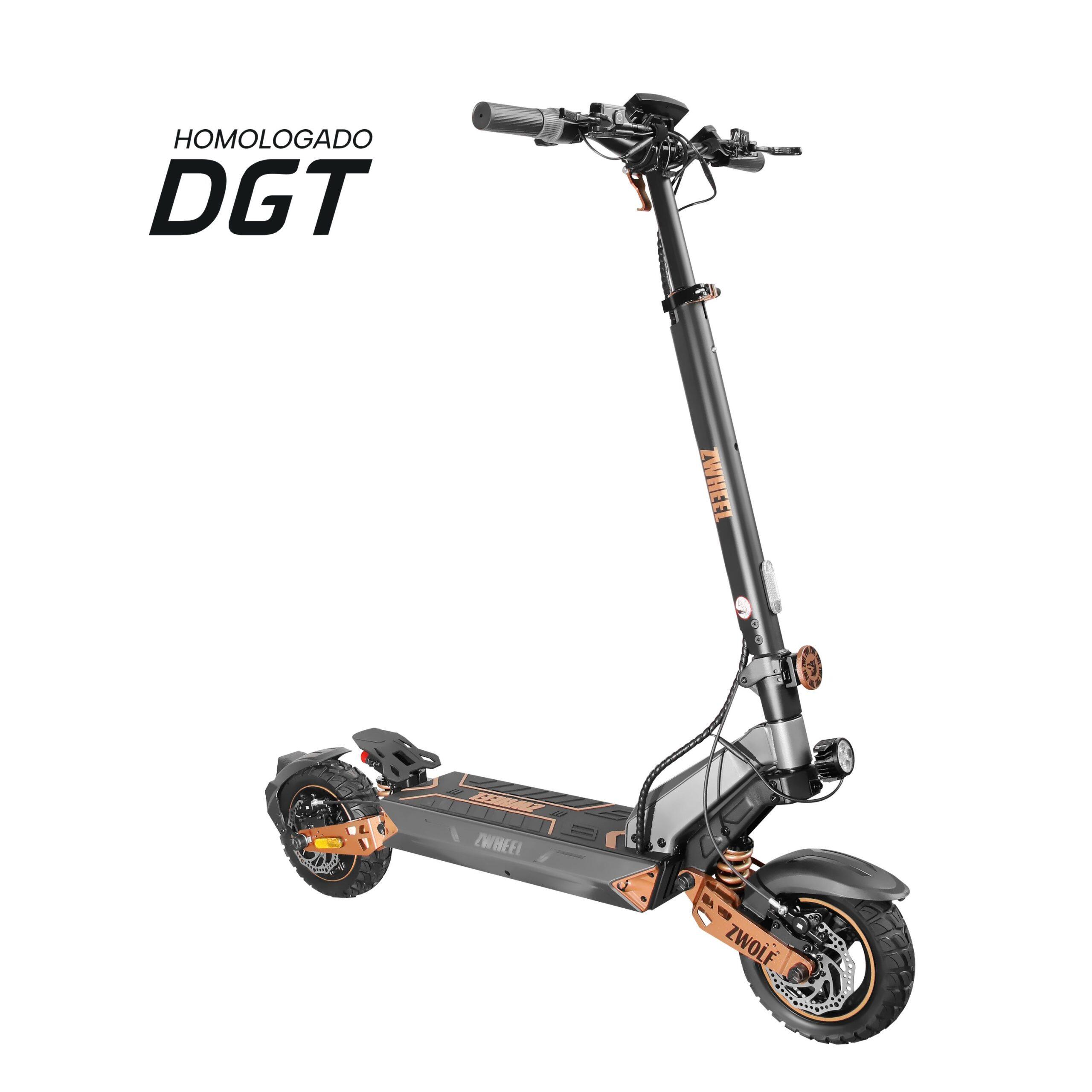 Zwheel - Trottinette Électrique Zwheel Zwolf Plus, 2000w, 20000mah, 70km, Gris-bronze - Trottinette Électrique - Gris|marron|vert - Taille Unique - Decathlon