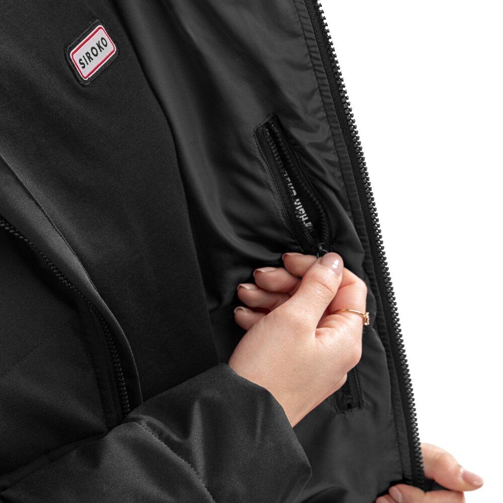 Doudoune imperméable femme Lifestyle Shelter-W Noir 5/7