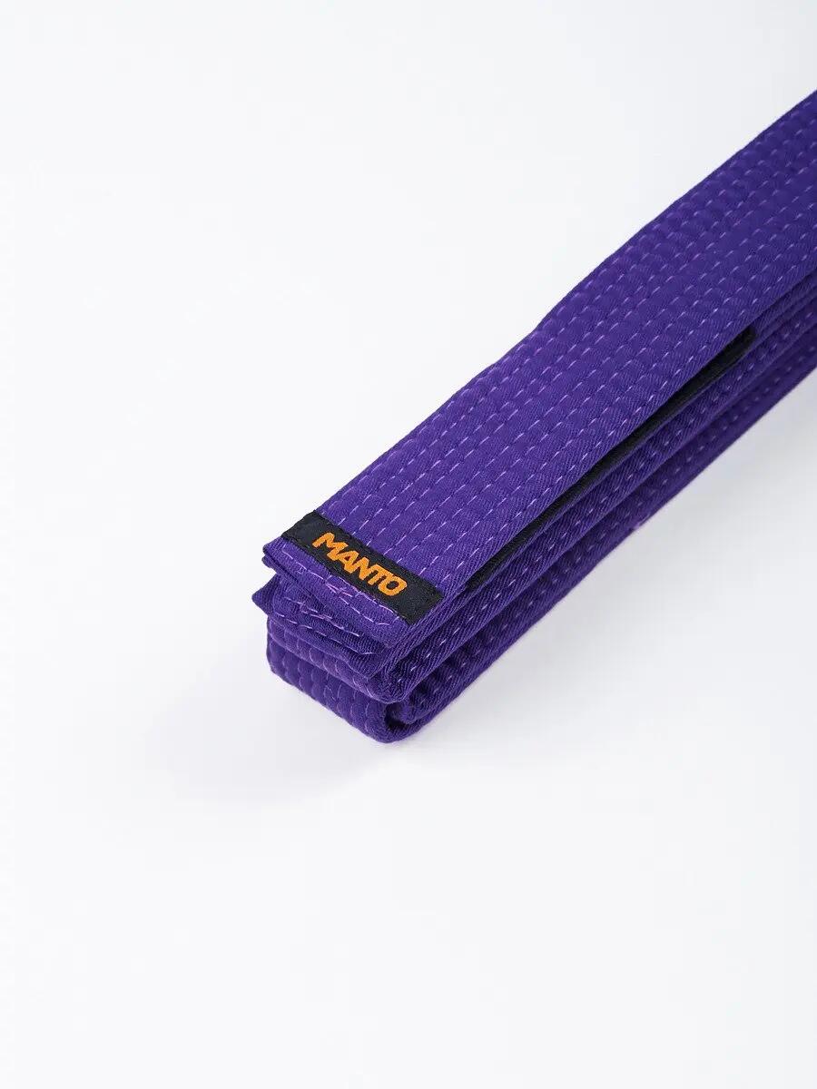 MANTO pas do BJJ LABEL purpurowy A2 2/3