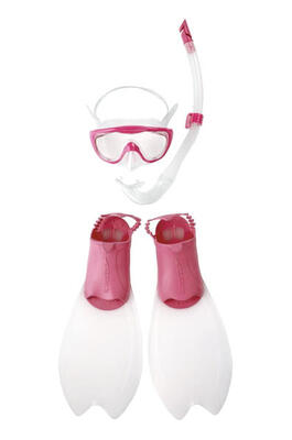 Speedo glide junior scuba kindersnorkelset masker + vinnen + snorkel