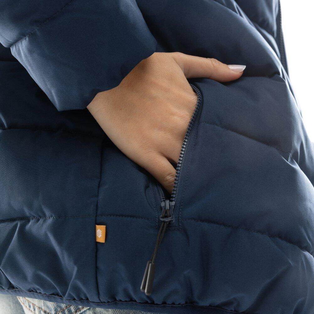 Dames Lifestyle waterbestendig puffer jack Argus-W Blauw 5/8