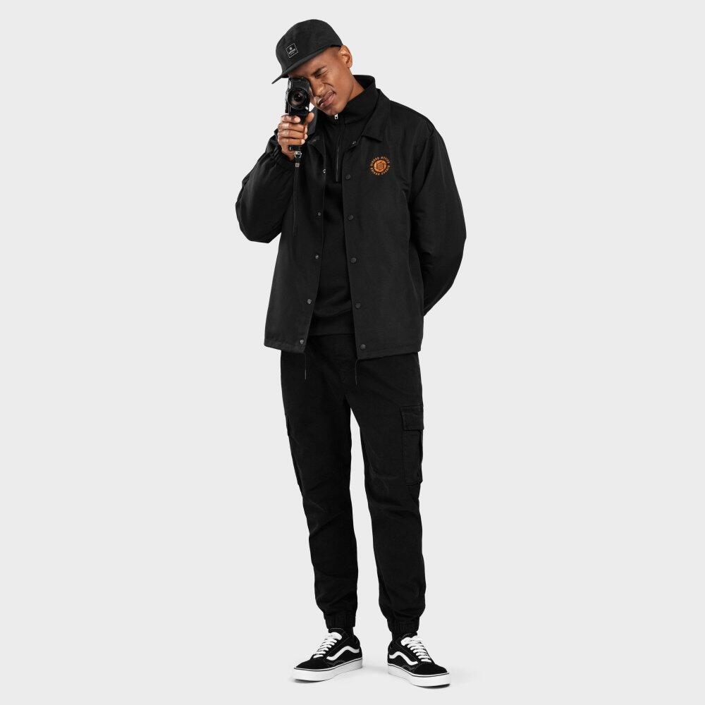Herren Lifestyle coach-jacke für Siroko Movies Schwarz 4/7
