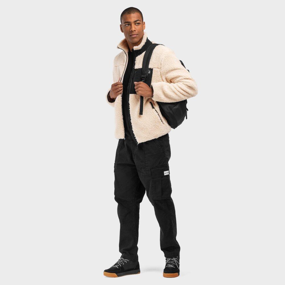 Herren Lifestyle sherpajacke für Levi Beige 4/7