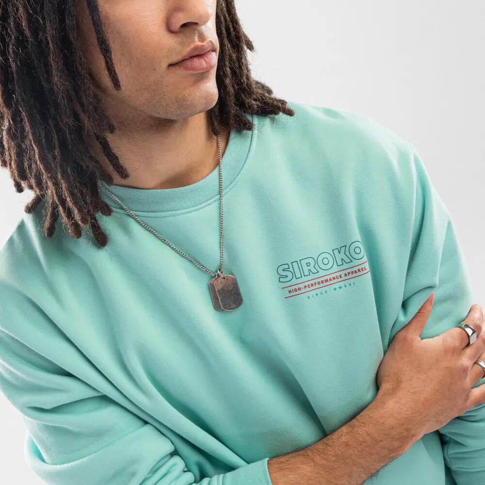 Sudadera de cuello redondo hombre lifestyle Believe Verde 4/7