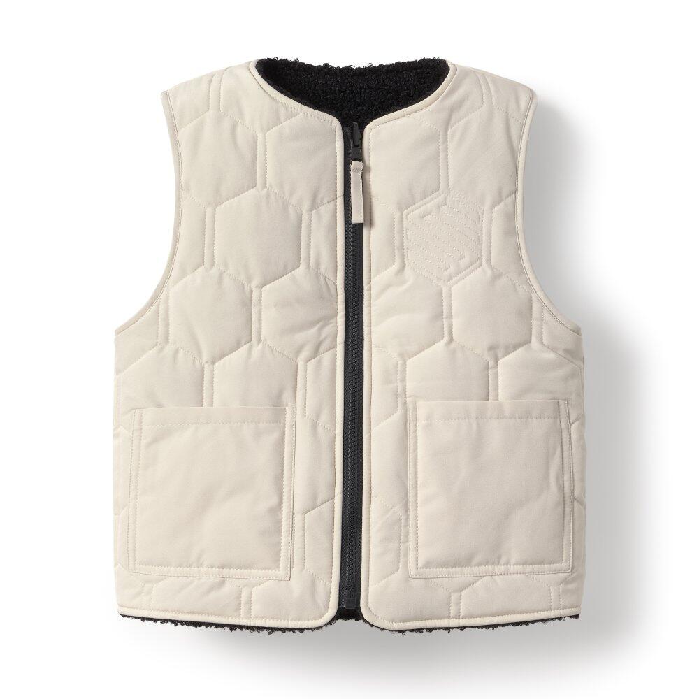 Gilet réversible matelassé doublé sherpa garçon Lifestyle Enfants Explorer B 6/7