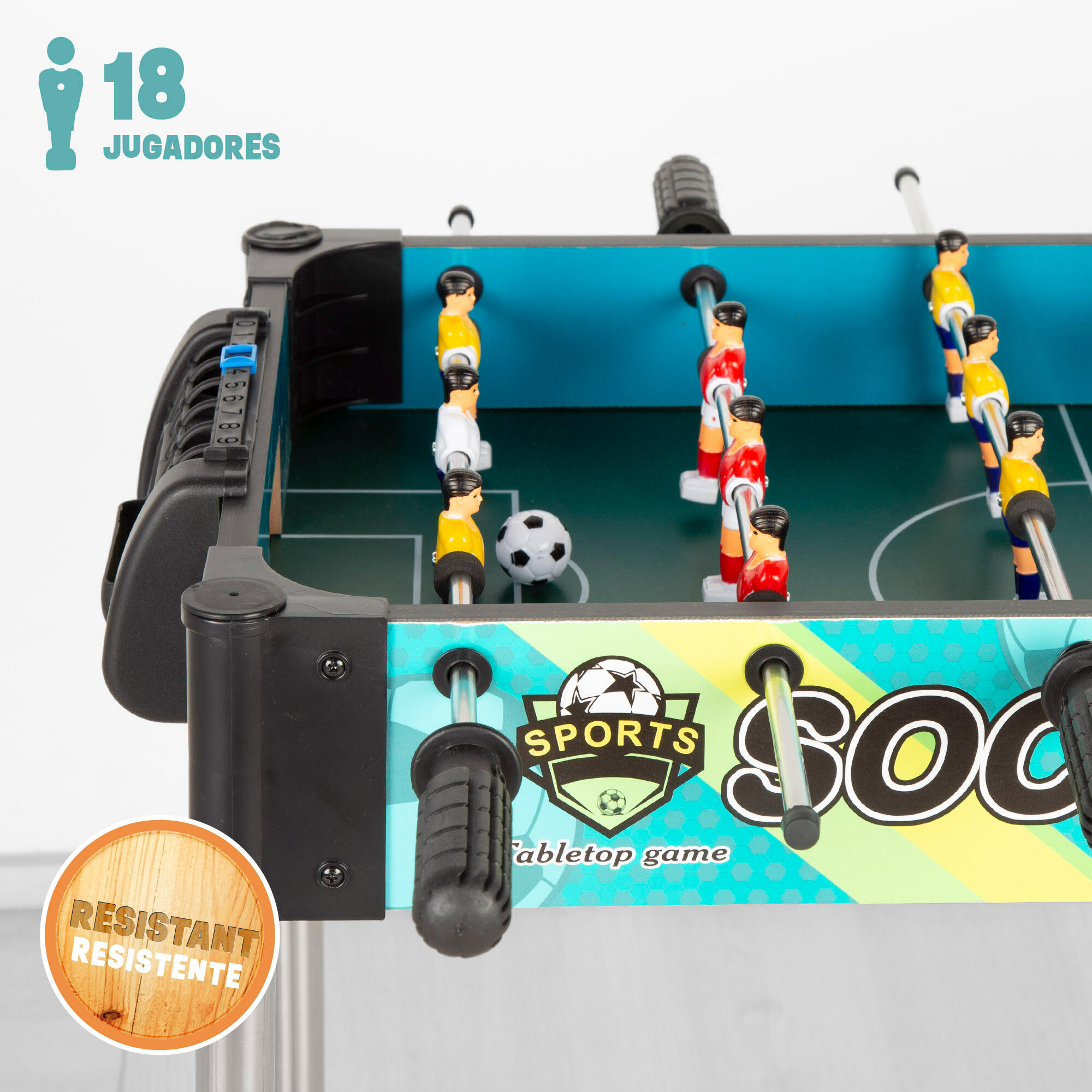 Calcio balilla 72X36X61 cm CB Games 3/7
