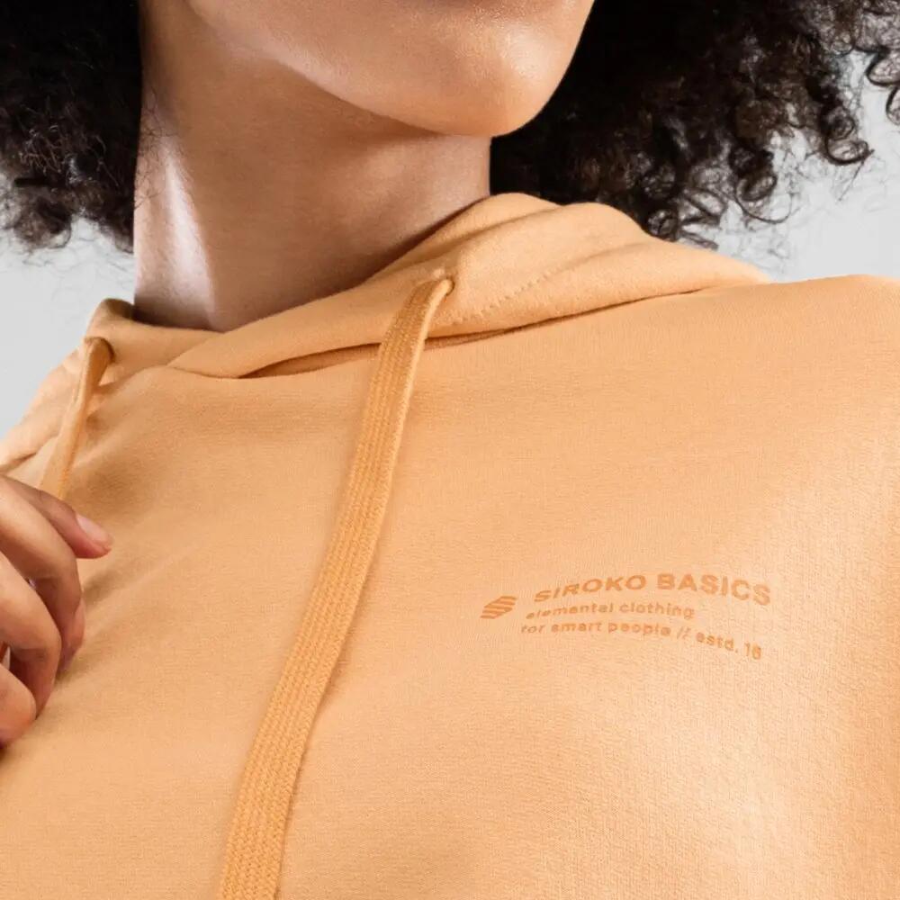 Sweat à capuche femme Lifestyle Ocaso-W Mandarine 5/7