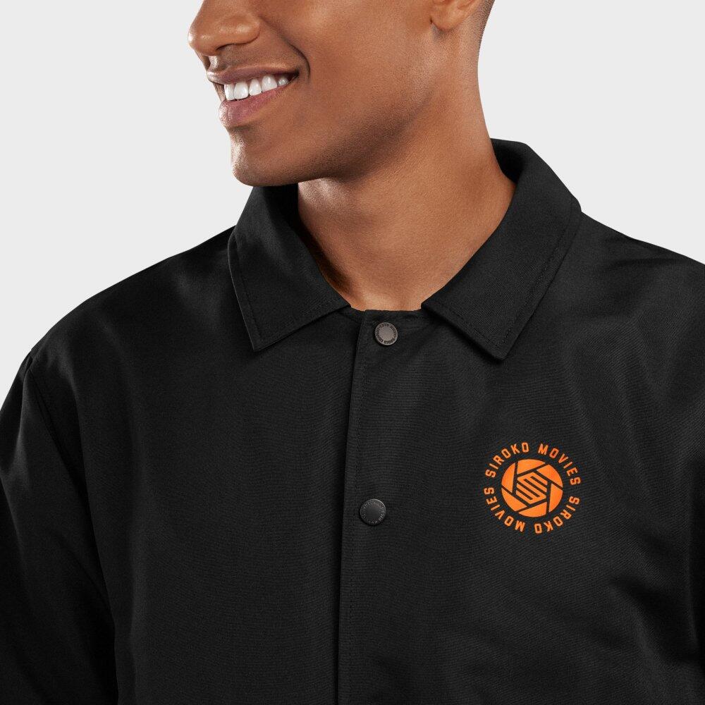 Herren Lifestyle coach-jacke für Siroko Movies Schwarz 5/7