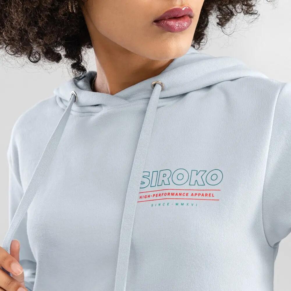 Sweat à capuche femme Lifestyle Rise-W Bleu 4/7