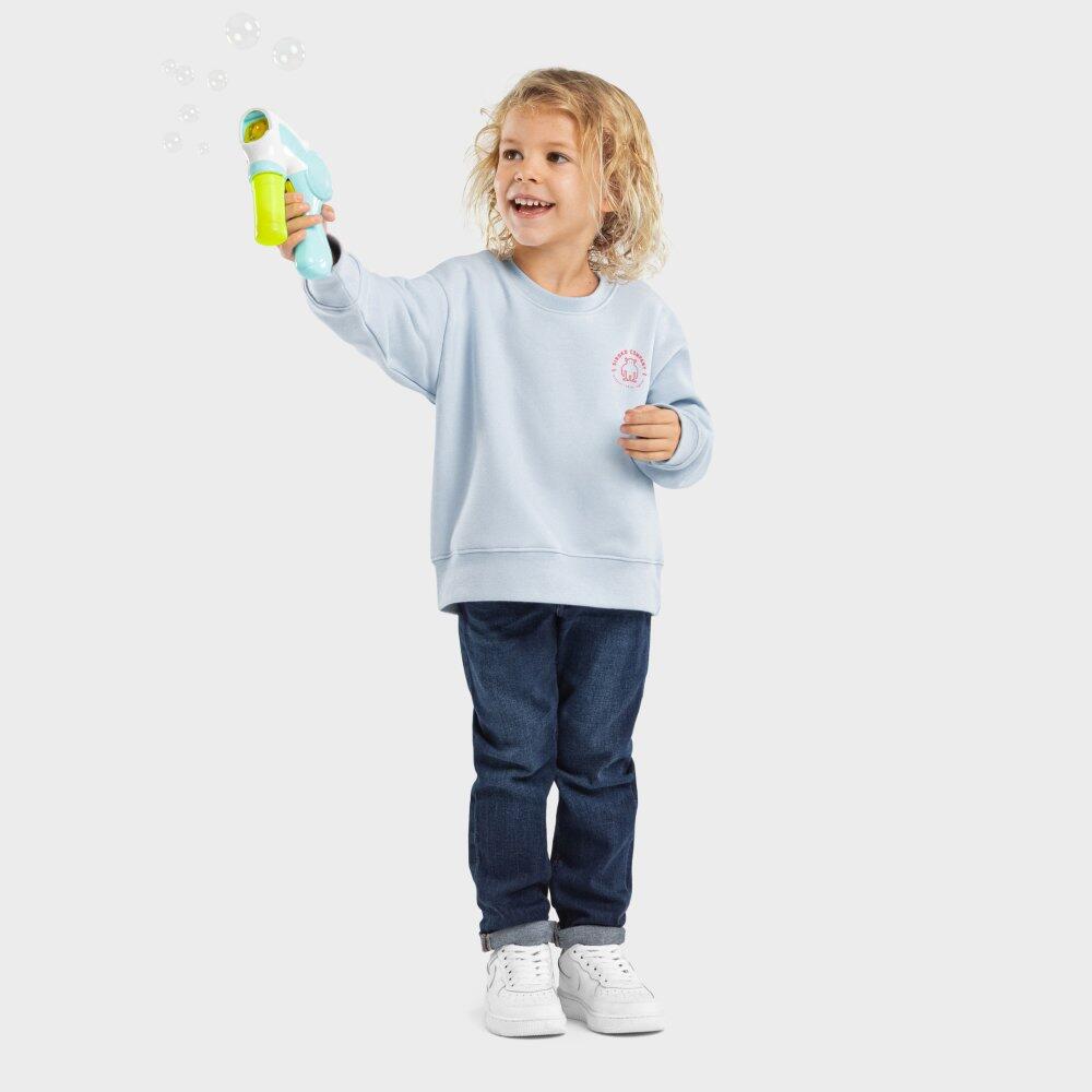 Kinder Lifestyle Jungen-Sweatshirt Gummy Blau 4/7