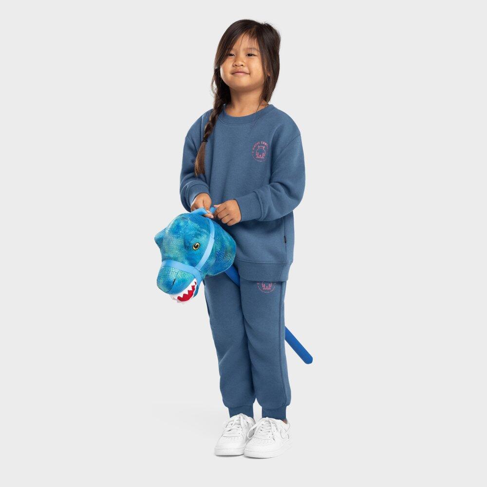 Kinder Lifestyle Mädchen-Sweatshirt Glob-G Blau 4/7