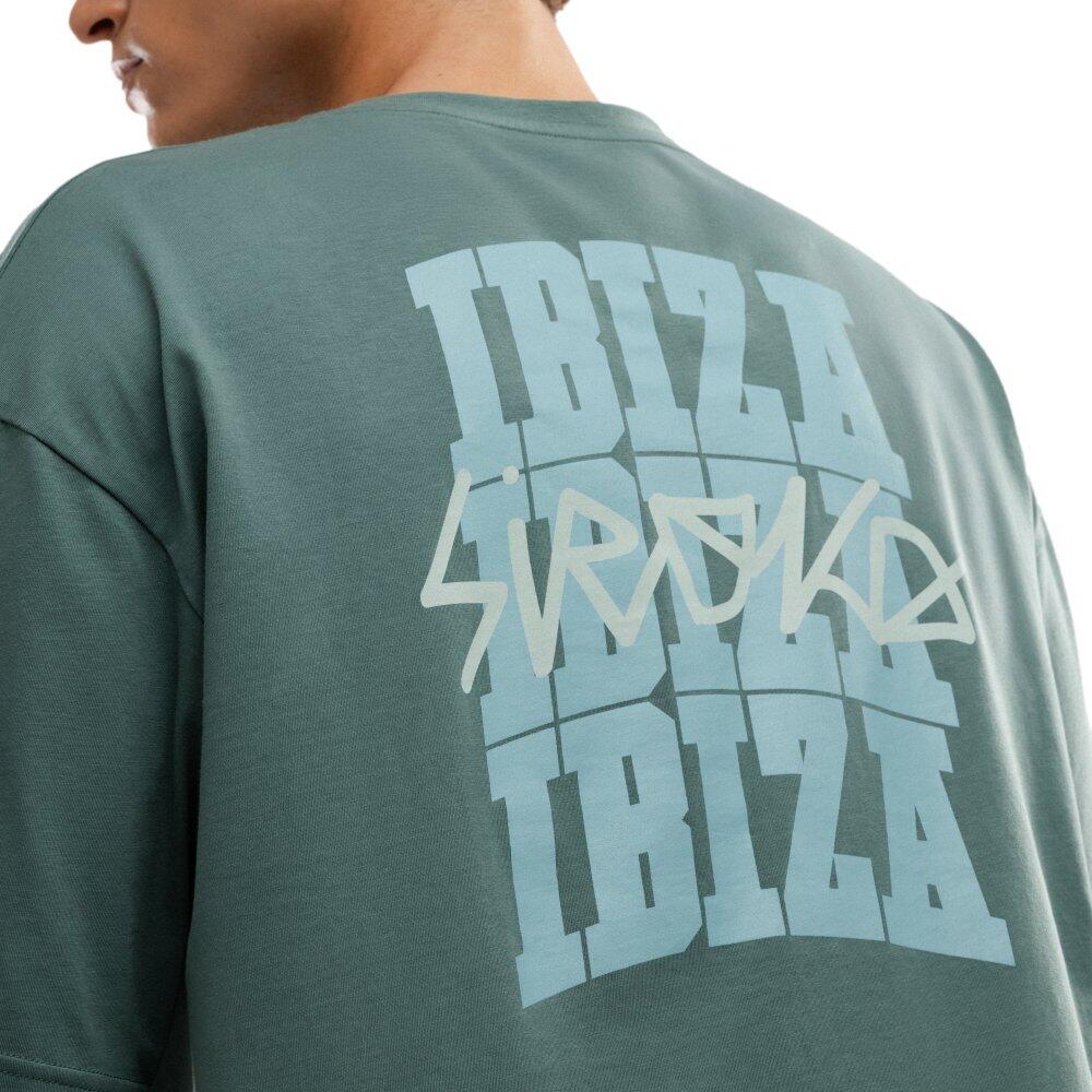 T-shirt ample homme Lifestyle IBZ Ibi Green Vert 5/6