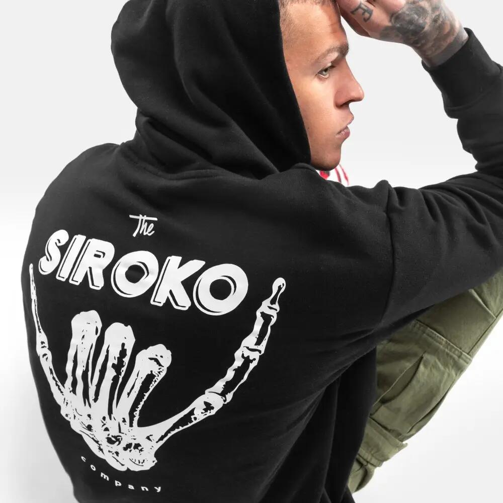 Sweat à capuche homme Lifestyle Vibes Noir 4/7