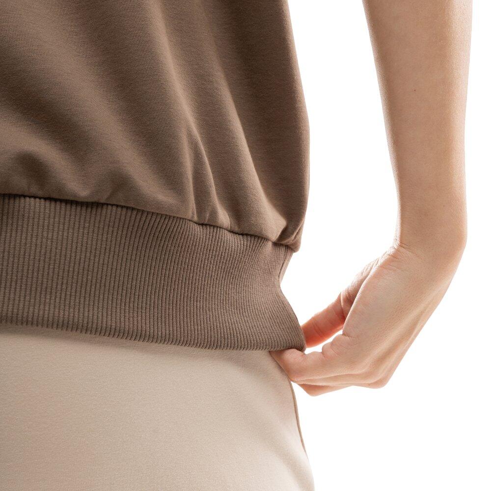 Damen Lifestyle Ärmelloses scuba-sweatshirt IBZ Tidal Brown Braun 5/7