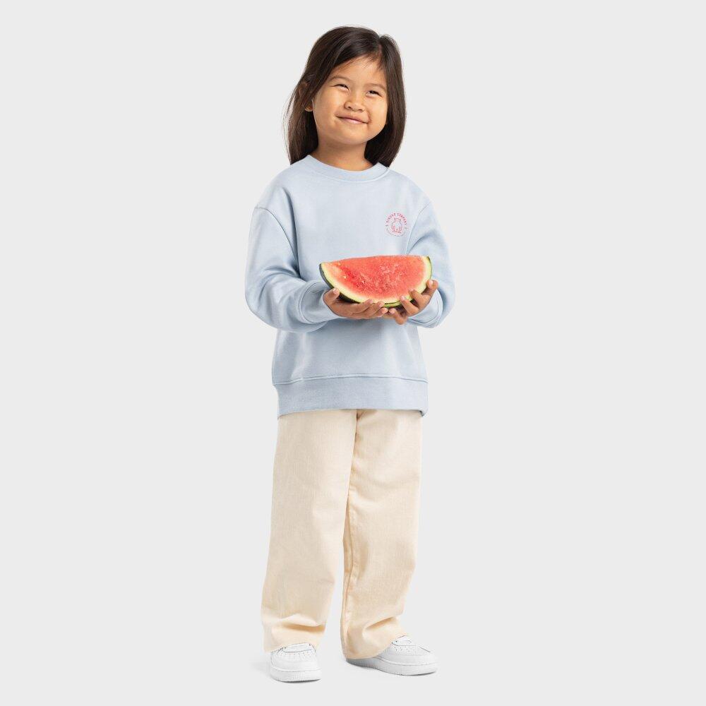 Kinder Lifestyle Mädchen-Sweatshirt Gummy-G Blau 4/7