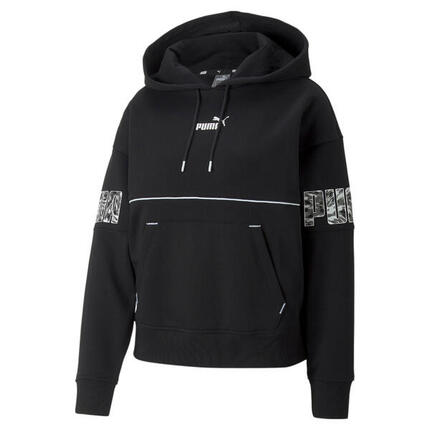 Kapuzen-Sweatshirt, Damen Puma Power Safari FL