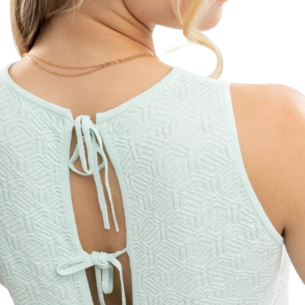 Damen Ärmelloses stricktop IBZ Lace Mint Grün 5/7