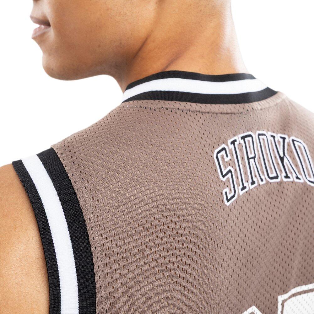 Herren Lifestyle basketballtrikot IBZ Pedrera Brown Braun 5/7