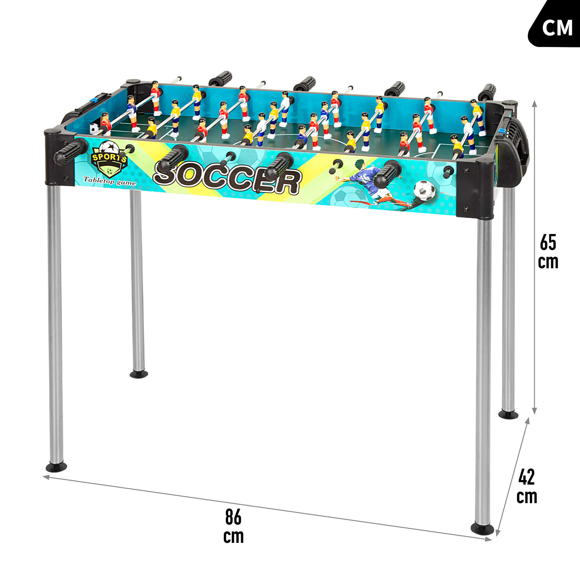 Calciobalilla 86X42X65 cm CB Games 4/7