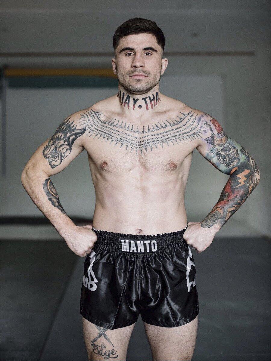 Spodenki do Muay Thai męskie Manto Dual 2/5