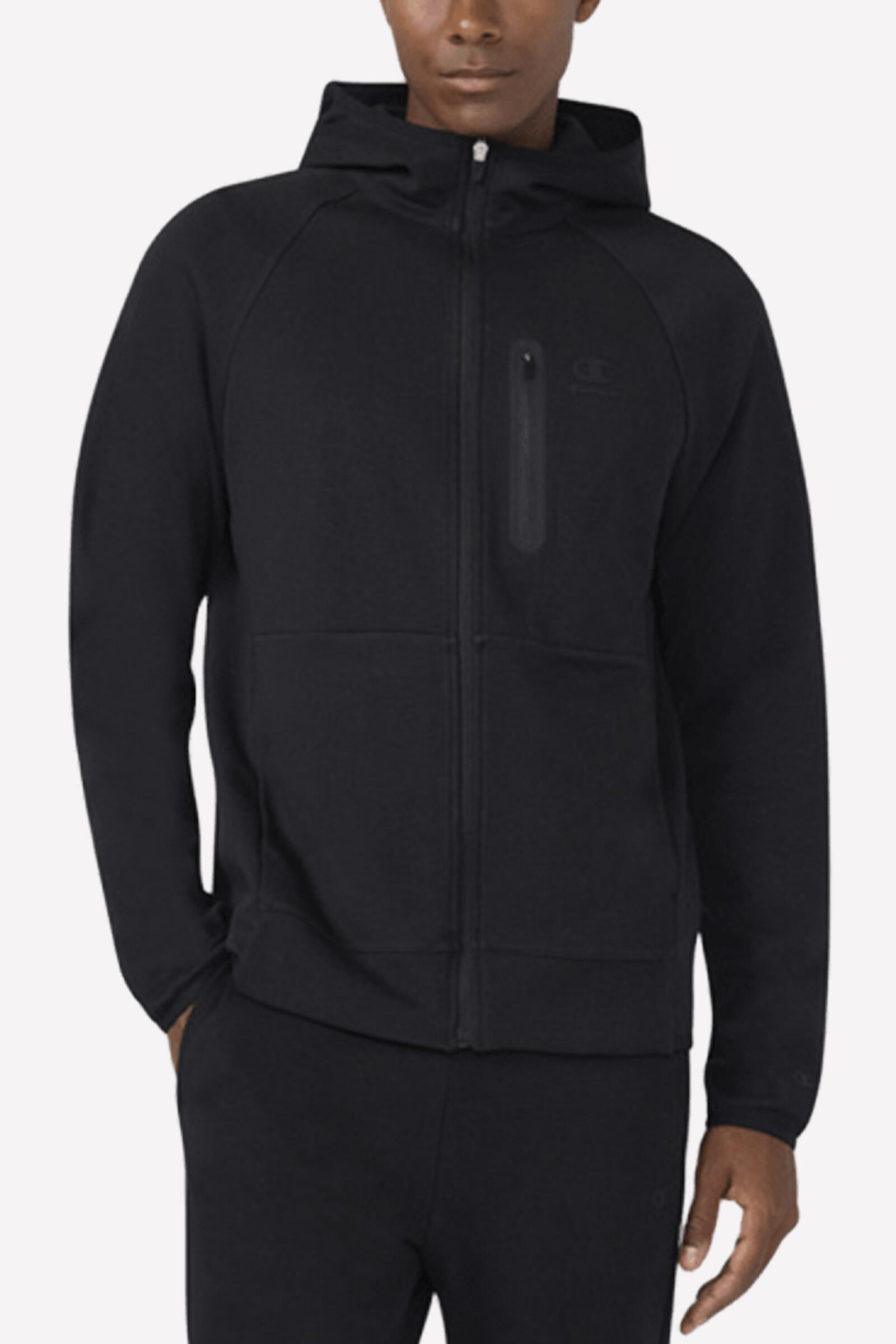 Champion Chándal Hooded Fullzip Suit Negro 2/5
