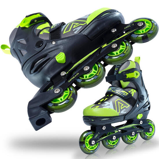 Patines en línea Apollo Champion – talla ajustable con ruedas LED