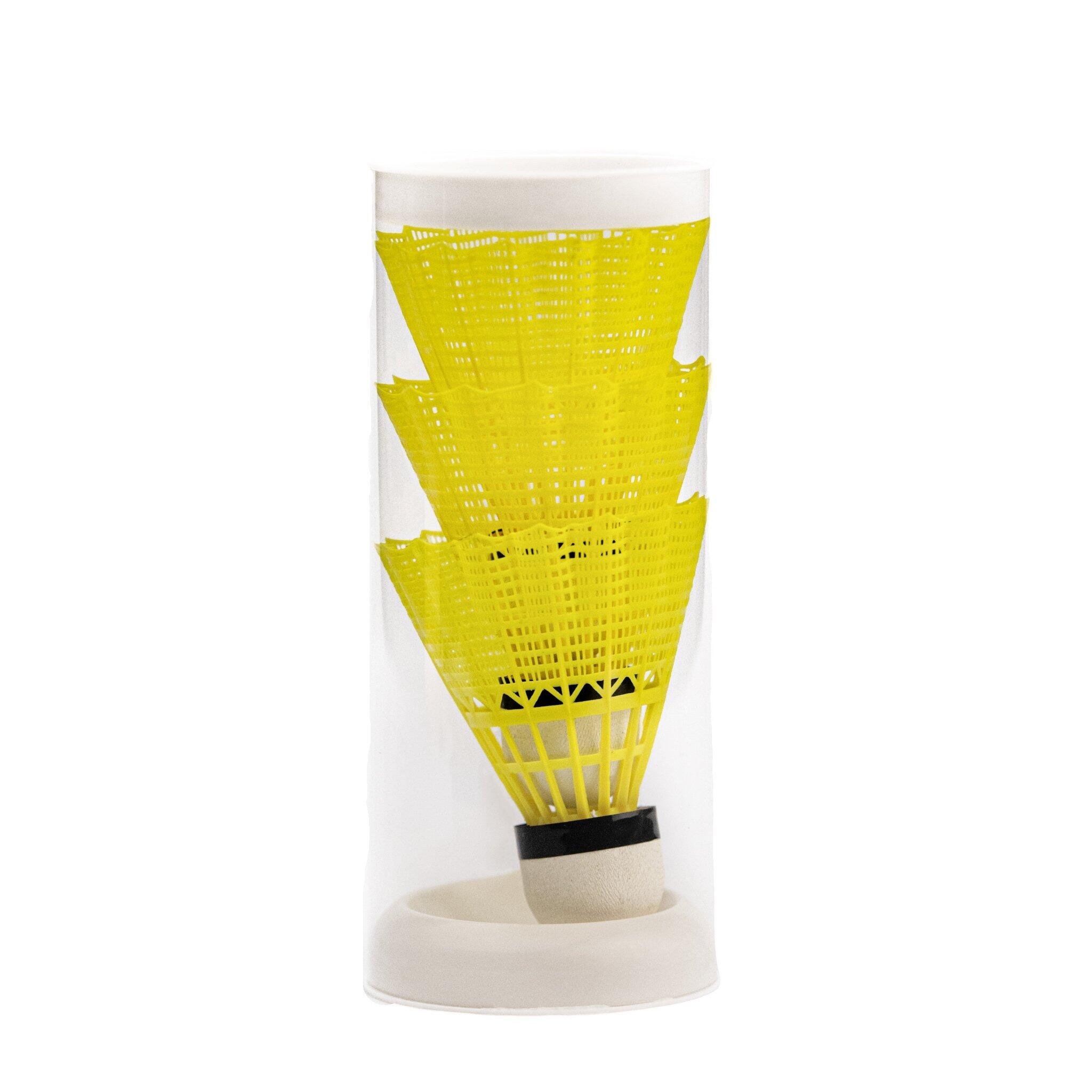 Badmintonové rekreační míčky NYLON, 3 ks 3/3