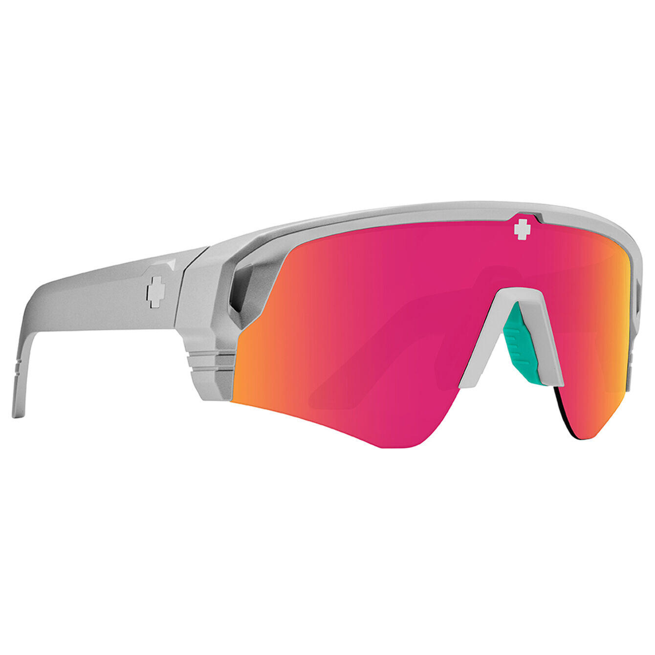 Spy - Monolith Speed Matte Silver - Happy Gray Green Pink Mirror - Lunettes De Soleil - Gris - Taille Unique - Decathlon