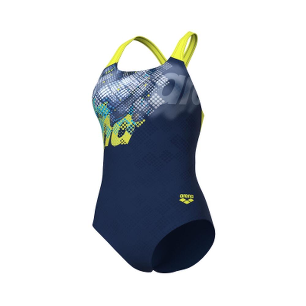 Strój kąpielowy damski jednoczęściowy treningowy na basen Arena Splash