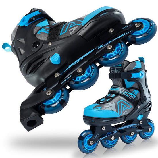 Patines en línea Apollo Champion – talla ajustable con ruedas LED
